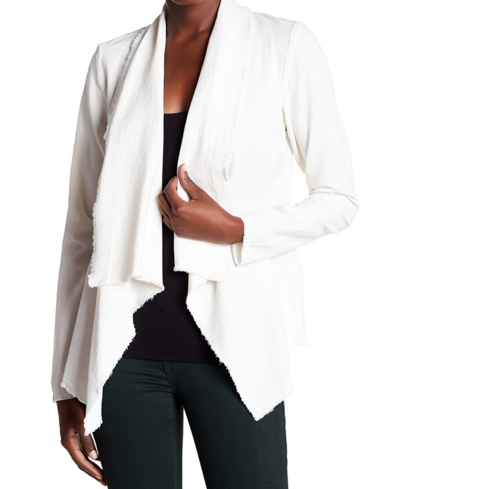 NWT Michael Stars Frayed Raw Edge Cardigan